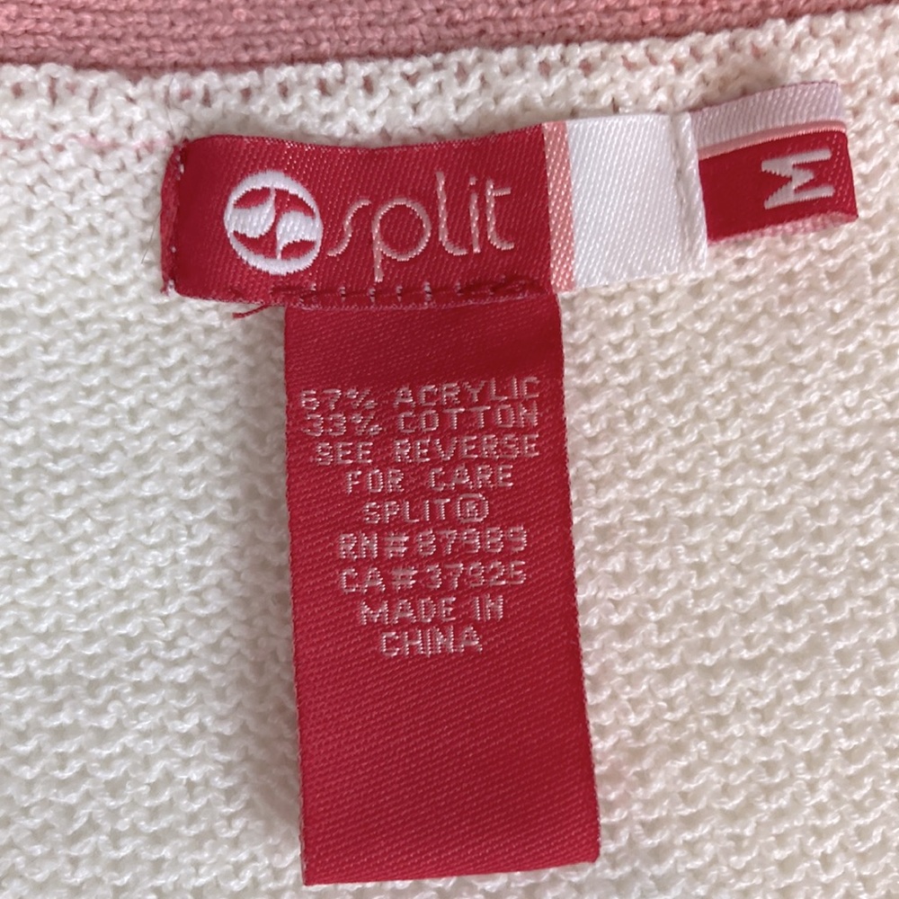 Split Beach Style Sweater, Medium - image 7